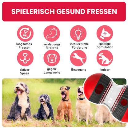 Intelligentes Futterspielzeug für Hunde – Interaktiver Futterspender zur gesunden Fütterung