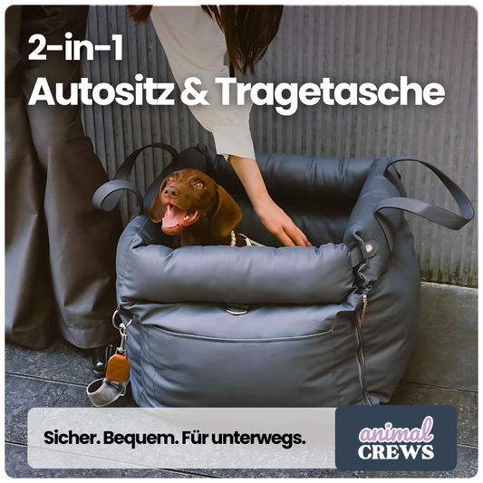 Autositz für Hunde & Katzen – Für sicheres & entspanntes Reisen mit Hund & Katze